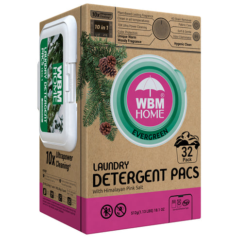 WBM HOME Laundry Pods Evergreen